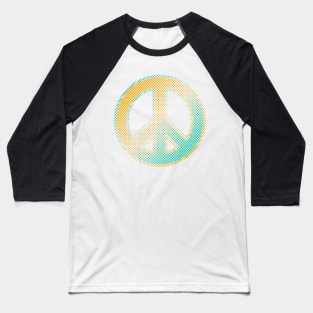 Peace and Love Baseball T-Shirt